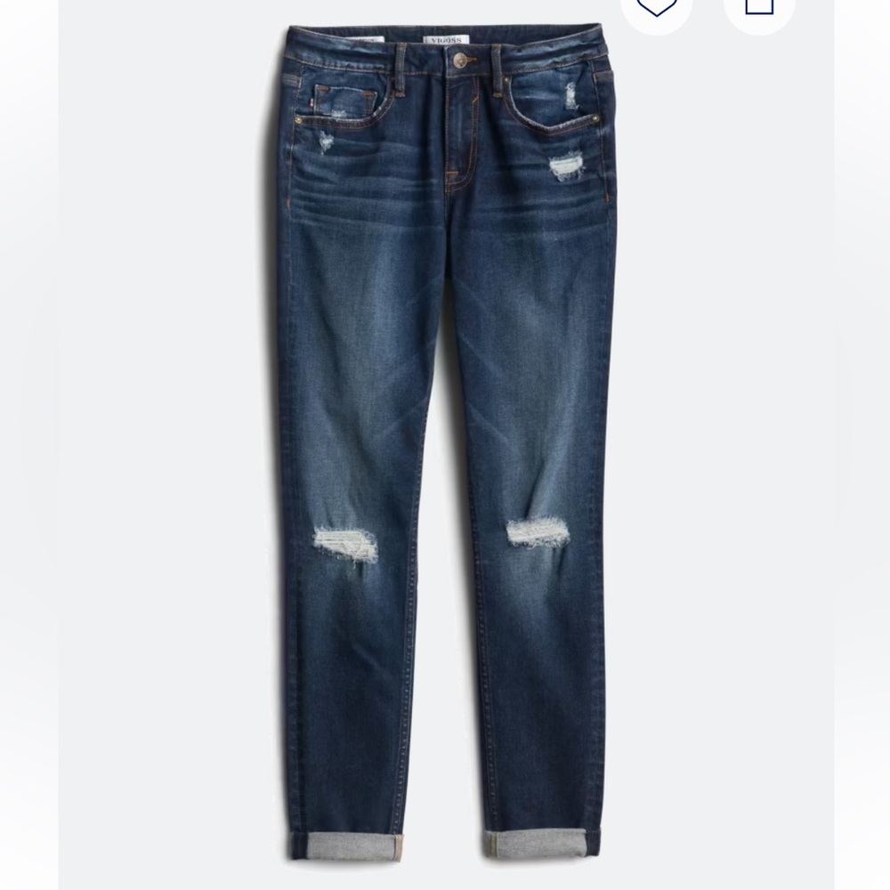 🆕Vigoss Thompson Tomboy Destructed Jean